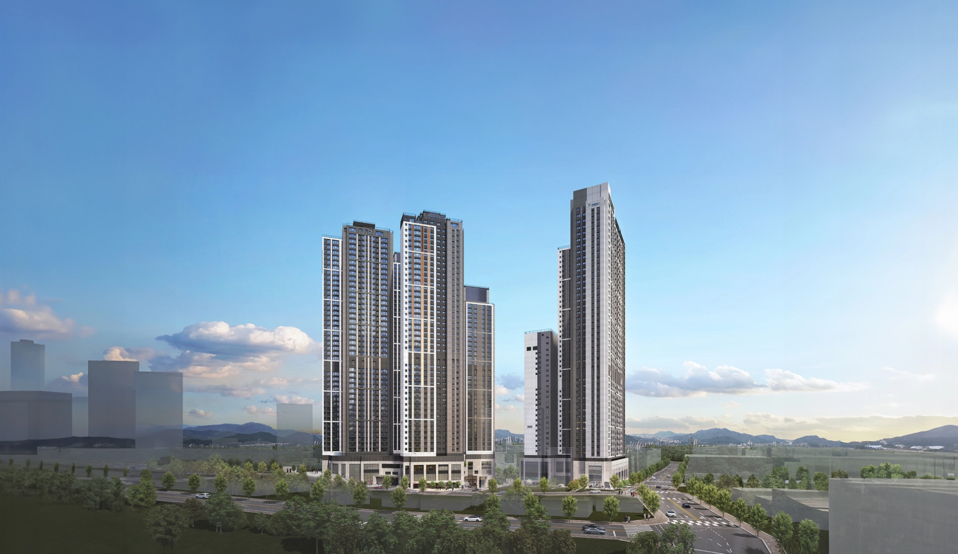 힐스테이트 선암호수공원 조감도